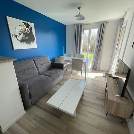 Appartement T2 Cabine Dans Residence Avec Piscine Proche Honfleur - Deauville - Pont L'Eveque เอคโมวิลล์ ภายนอก รูปภาพ