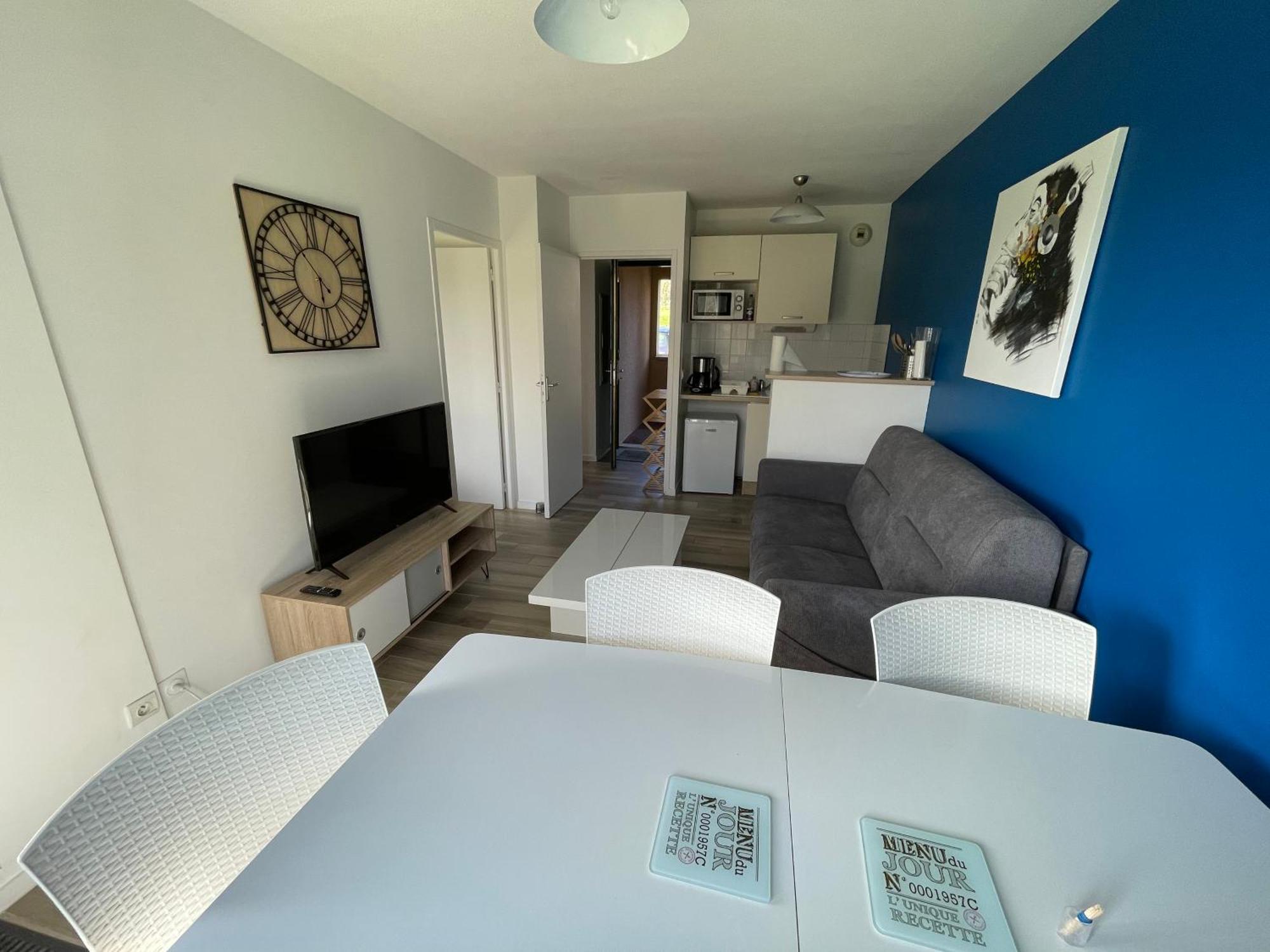 Appartement T2 Cabine Dans Residence Avec Piscine Proche Honfleur - Deauville - Pont L'Eveque เอคโมวิลล์ ภายนอก รูปภาพ